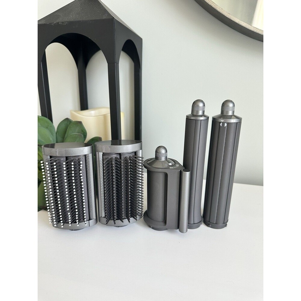 Authentic Dyson Airwrap LONG ATTACHMENTS ONLY Iron/Nickel-Set Of 5
